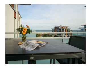 Balkon mit Meerblick