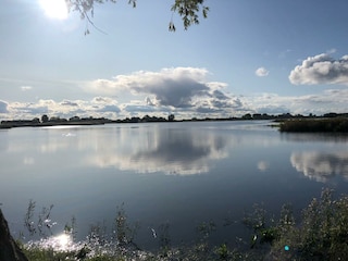 Üselitzer Wiek am Abend