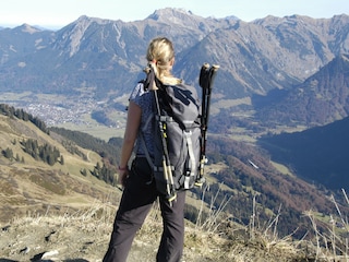 Auf dem Ski/Wandergebiet Fellhorn/Kanzelwand