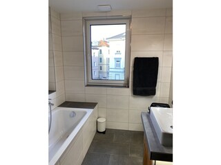 Bathroom with tub