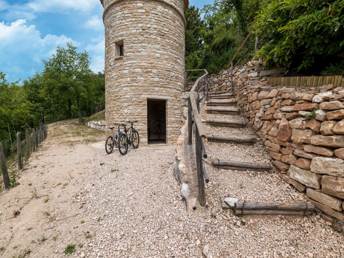 Ferienhaus Acqualagna Außenaufnahme 15