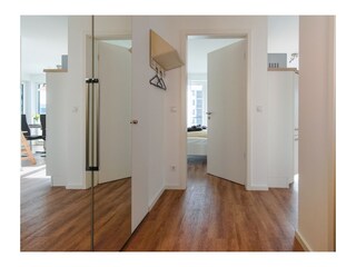 Flur mit Garderobe