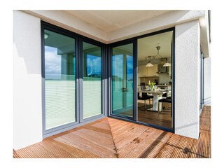 Balkon mit Meerblick