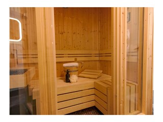 Sauna im Badezimmer