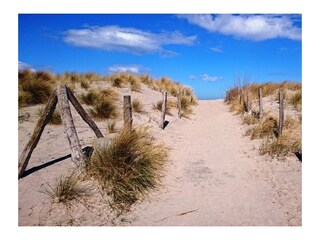 Strand vor der Tür
