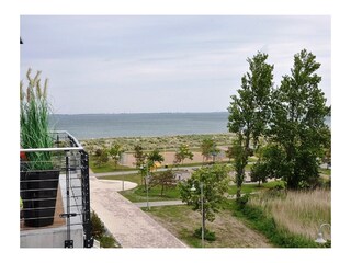 Blick zur Ostsee ...