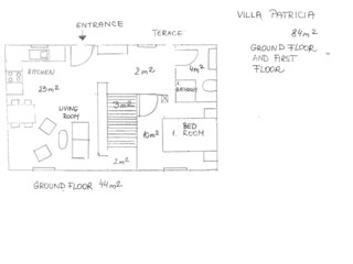 Villa Labin Pianta del piano 33