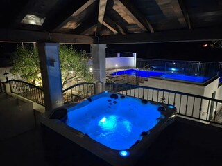 Terasse  mit Whirpool