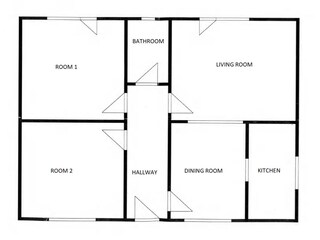 Villa Tinjan Plan d'étage 31