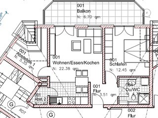 Appartamento per vacanze Zingst Pianta del piano 40