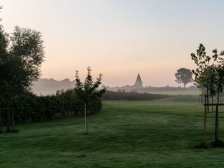 Garten im Nebel