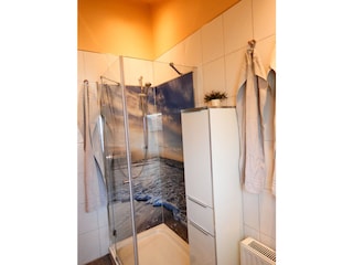 Renovierte Dusche