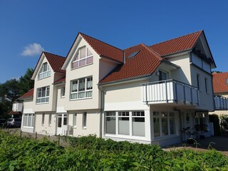 Hausansicht Ostseite mit Eingangsbereich