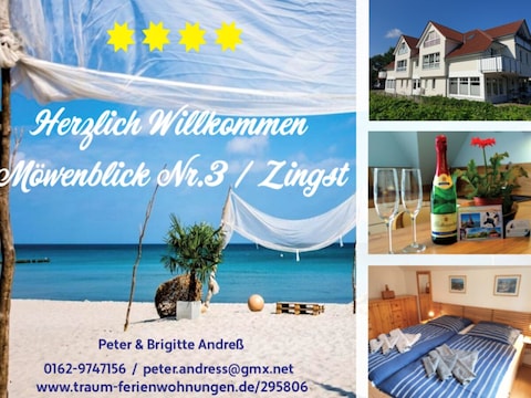 Ferienwohnung "Möwenblick Nr.3"