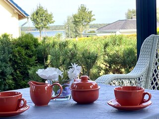 Blick aus dem Wintergarten
