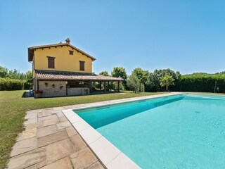 Villa Piandimeleto Außenaufnahme 6