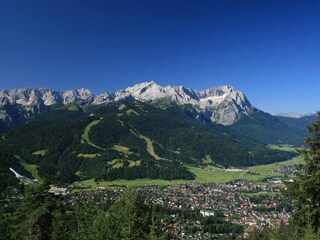 Garmisch-Partenkirchen in summer