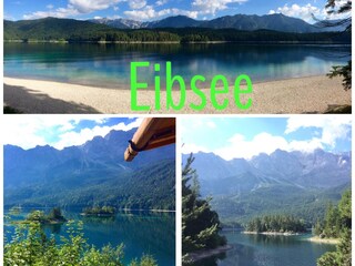 Eibsee unter der Zugspitze