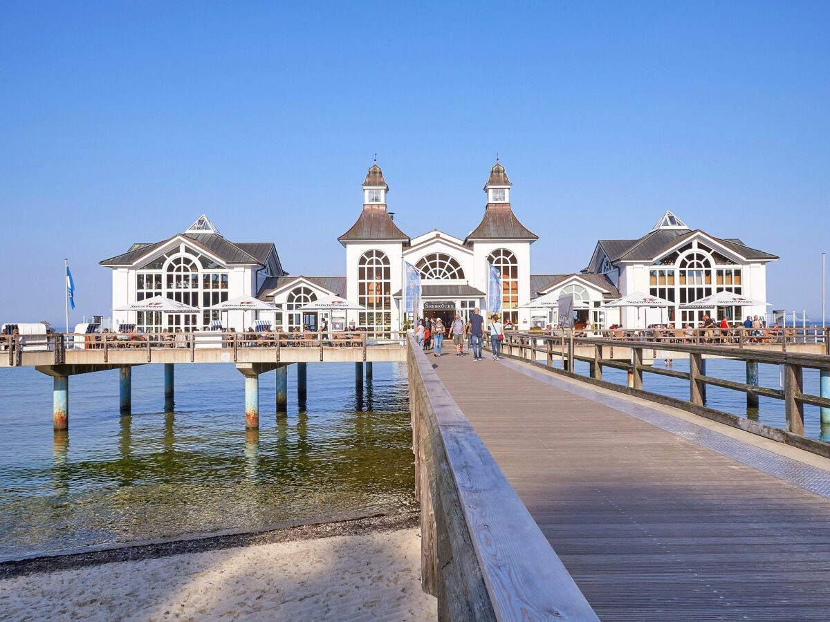 Hauptstrand Sellin mit der Seebrücke