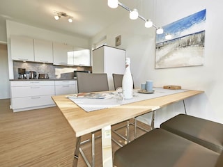 Küche und Essbereich