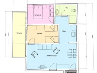 Ferienwohnung Norddeich Grundriss 26