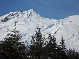 Ski area Parsenn / Gruobenalp / view from the Atelier