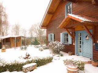 "Coco" im Schnee