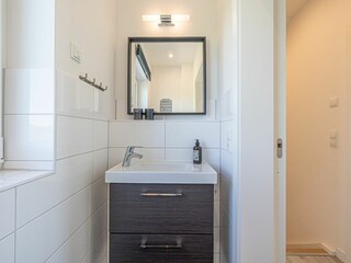 WC bei den Schlafzimmern