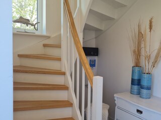 Staircase to the bedrooms