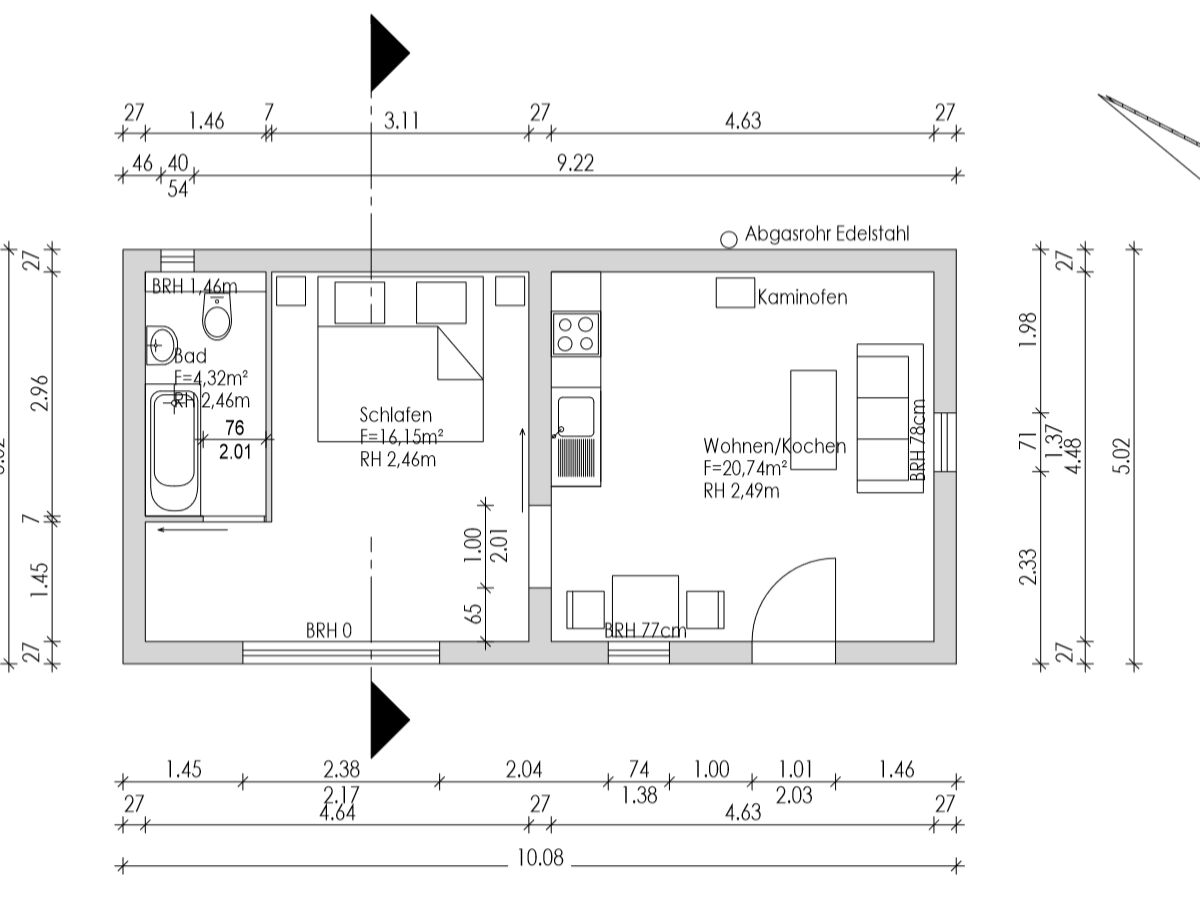 Ferienhaus Penkun Grundriss 24