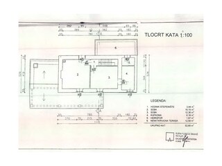 Casa de vacaciones Cerovlje Plano de planta 32
