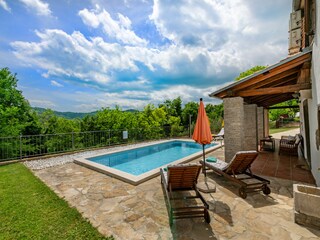 Maison de vacances Cerovlje Enregistrement extérieur 7