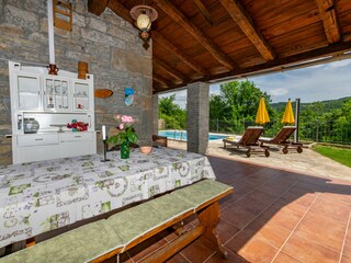 Maison de vacances Cerovlje Enregistrement extérieur 10