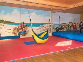 Spielscheune beheizt