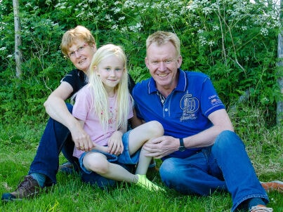 Familie Maike und Niko Störtenbecker