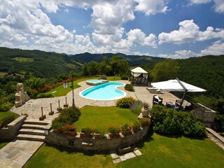 Villa Apecchio Grabación al aire libre 13
