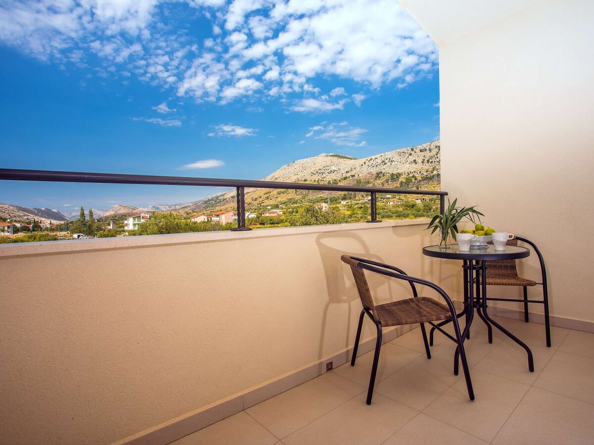 Balkon mit herrlichem Blick auf die natürliche Umgebung