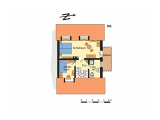Ferienwohnung Wustrow Grundriss 35