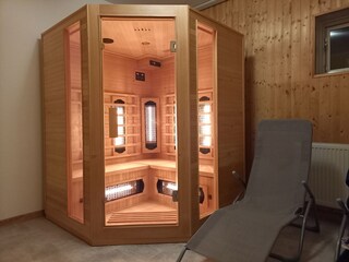 die Bio-Infrarotsauna - Tiefenwärme zum Entspannen