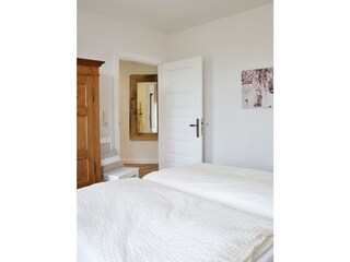 Blick aus dem unteren Schlafzimmer in den Flur