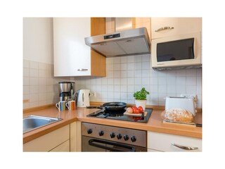 Küche zum Zubereiten köstlicher Speisen