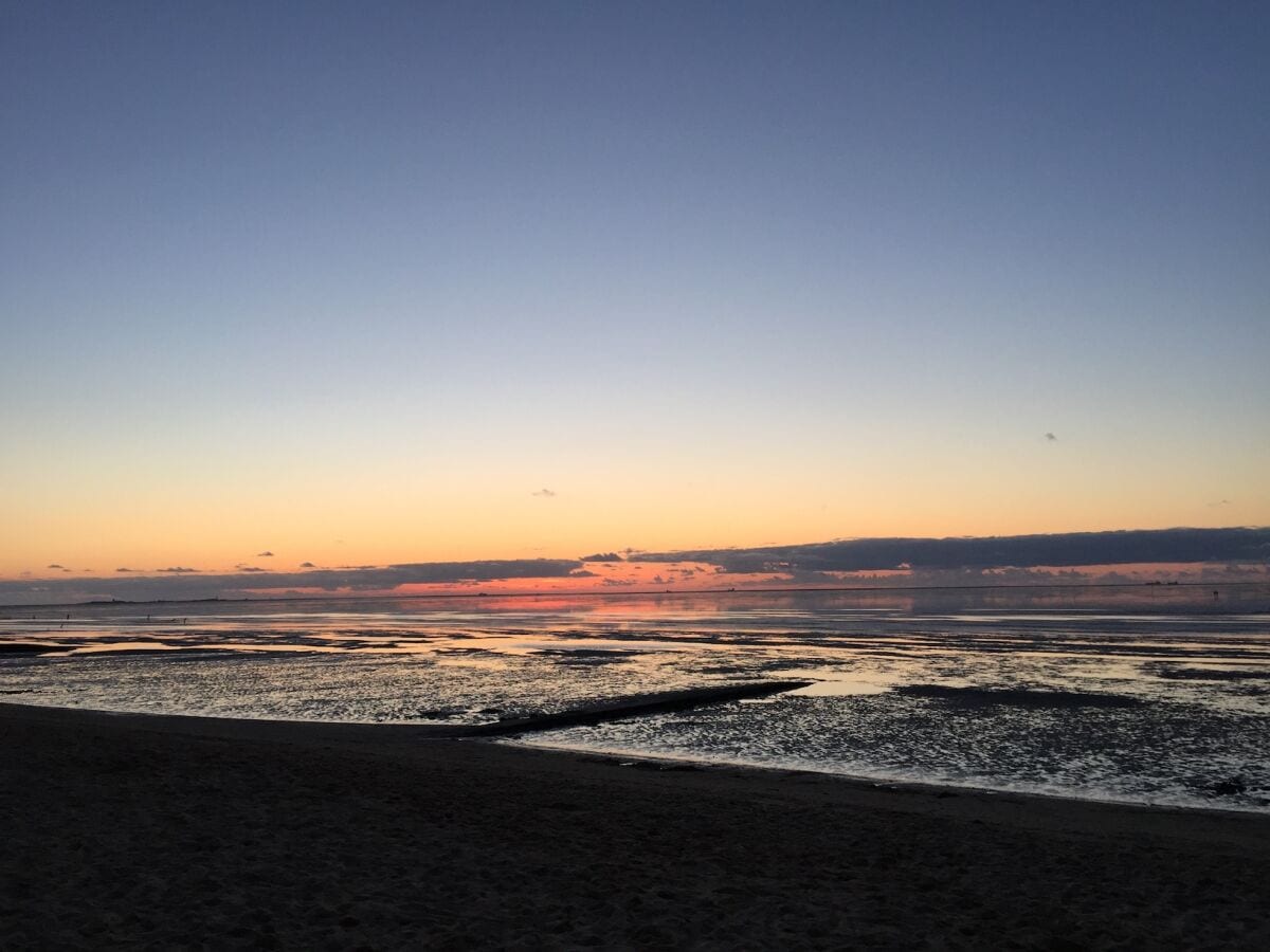 Sonnenuntergang an der Nordsee