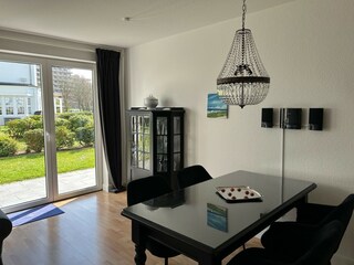 Blick auf die Terrasse