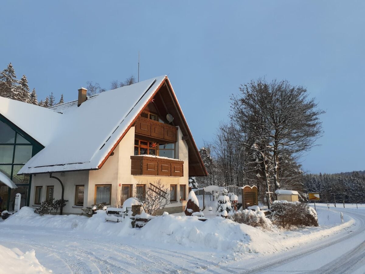 Haus im Winter