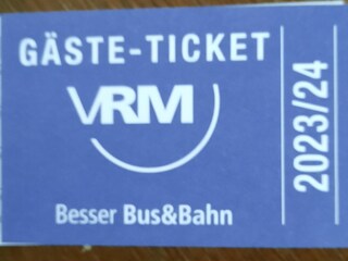 Kostenloses Nahverkehrsticket