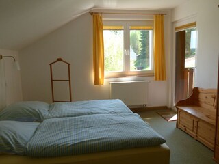 Schlafzimmer im Dachgeschoss