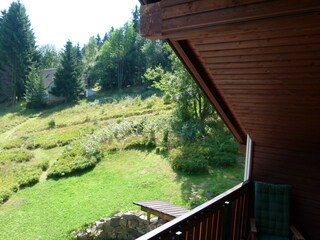 Blick vom Balkon (DG)