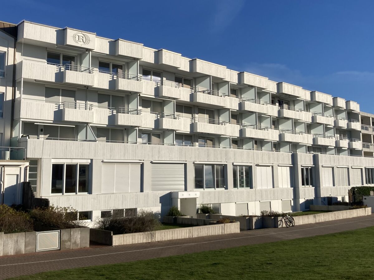 Apartmenthaus von der Strandseite