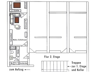 Apartamento Norderney Plano de planta 20