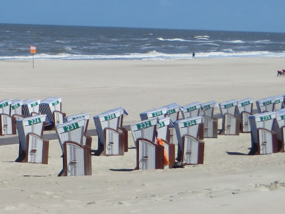 Strandkörbe am Weststrand